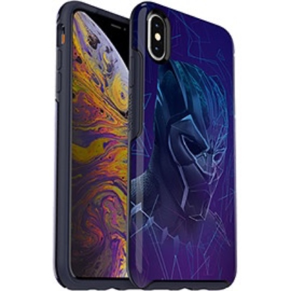 IPhone XS Max Otterbox Symmetry Marvel Black Panther Phone Case